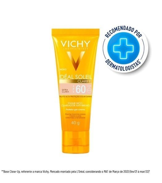 Protetor Solar Facial Clarify FPS60 40g - Imagem 2